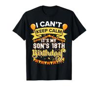 It's My Son 18th Birthday Shirt Matching Family Party T-Shirt