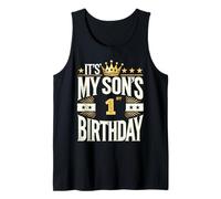 Its My Sons 1st Birthday Shirt for Boy's 1st Birthday Tank Top