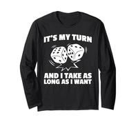 It's My Turn Board Player Board Game Board Game Long Sleeve T-Shirt