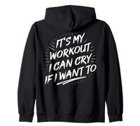 It's My Workout Personal Trainer Gym Training Instructor Zip Hoodie