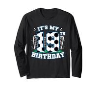 It's My19th Birthday Soccer Or Football 19 Year Old Long Sleeve T-Shirt