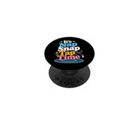 It's Nap Snap Tap Time Funny Jiu Jitsu Martial Arts Belt Mat PopSockets Adhesive PopGrip