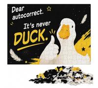 Its Never Duck Meme Jigsaw Puzzle for Adults | Puzzle for Adults: easy-to-see colour differences for piece grouping on quiet evenings.