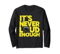 It's Never Loud Enough, Car Stereo Tuning Bass Subwoofer Long Sleeve T-Shirt