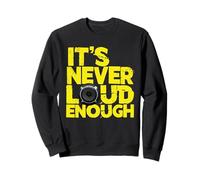 It's Never Loud Enough, Car Stereo Tuning Bass Subwoofer Sweatshirt
