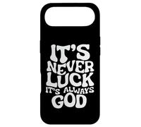 It's Never Luck, It's Always God - Faith-Based Inspirational Case for iPhone Air