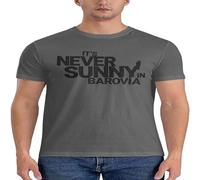 It's Never Sunny in Barovia - The T-Shirt Mens Long Sleeve t Shirts Graphics t Shirt Grey L