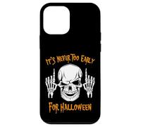 It's Never Too Early For Halloween Scary Skull Shirt Case for iPhone 12 mini