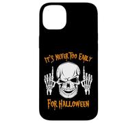 It's Never Too Early For Halloween Scary Skull Shirt Case for iPhone 14 Plus