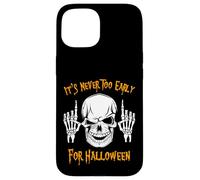 It's Never Too Early For Halloween Scary Skull Shirt Case for iPhone 15