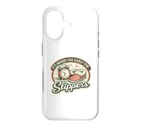 It's Never Too Early For Slippers | Retro Vintage Pajamas Case for iPhone 17