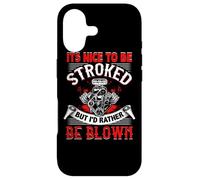 It's Nice To Be Stroked Funny Racing Mens Drag Race Case for iPhone 17