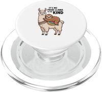 It's No Prob Llama To Be Kind Sloth Kids Unity Day Orange PopSockets PopGrip for MagSafe