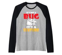 Its not a Bug its a Feature Programmer Raglan Baseball Tee