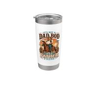 It's Not A Dad BOD It's A Father Figure Funny Father's Day Stainless Steel Insulated Tumbler