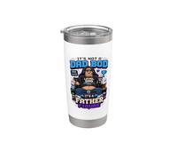 It's Not A Dad BOD It's A Father Figure Gamer Father's Day Stainless Steel Insulated Tumbler