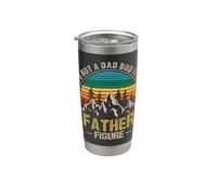 It's not a Dad BOD It's a Father Figure Mountain Fathers Day Stainless Steel Insulated Tumbler
