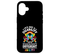 It's Not A Disability It's A Different Ability Autism Case for iPhone 16