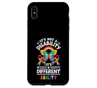 It's Not A Disability It's A Different Ability Autism Case for iPhone XS Max