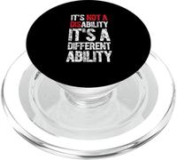 It's Not A Disability It's A Different Ability PopSockets PopGrip for MagSafe