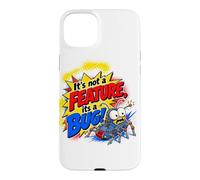 It's Not a Feature It's a Bug Programmer Code Case for iPhone 15 Plus