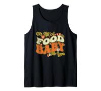 Its Not A Food Baby This Year Groovy Thanksgiving Pregnancy Tank Top
