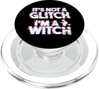 Its not a Glitch I'm a Witch Gothic Occult Halloween Witches PopSockets PopGrip for MagSafe
