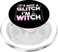 Its not a Glitch I'm a Witch Gothic Occult Halloween Witches PopSockets PopGrip for MagSafe