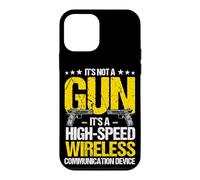 IT'S NOT A Gun IT'S A HIGH-SPEED WIRELESS Funny Gun Meme Case for iPhone 12 mini