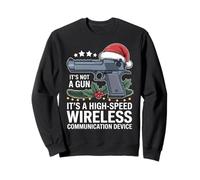 Its Not A Gun Meme XMas - Funny Christmas Guns Sweatshirt