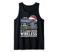 Its Not A Gun Meme Xmas - Funny Christmas Guns Tank Top