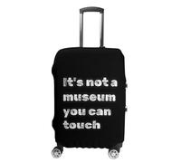 It's Not A Museum You Can Touch Luggage Cover Washable Suitcase Protector Anti-Scratch Suitcase Covers Fits 18-32 Inch L