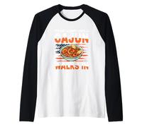 It's Not A Party Until A Cajun Walks in Raglan Baseball Tee