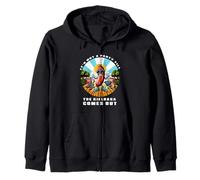 It's Not A Party Until the Kielbasa Comes Out Sausage BBQ Zip Hoodie
