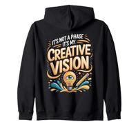 It's Not a Phase It's My Creative Vision Director Design Zip Hoodie