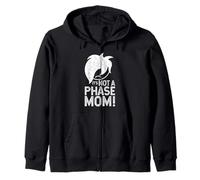 It's Not a Phase Mom | Alt Emo Clothes for Men | Boys Emo Zip Hoodie