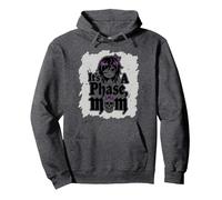 Its Not A Phase Mom Elder Emo Gothic Rebel Nostalgia Pullover Hoodie, Adult Unisex, Dark Heather Grey, XL