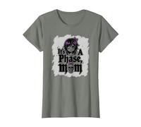 Its Not A Phase Mom Elder Emo Gothic Rebel Nostalgia T-Shirt, Women, Olive Heather, XX-Large
