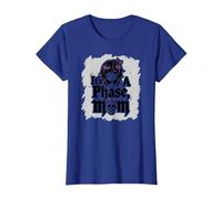 Its Not A Phase Mom Elder Emo Gothic Rebel Nostalgia T-Shirt, Women, Royal Blue, Medium