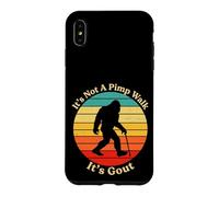 It's Not A Pimp Walk Gout Bigfoot Cane Case for iPhone XS Max