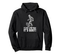 It's Not A Pimp Walk It's Gout Funny Frog Dad Father's Day Pullover Hoodie