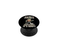 It's Not A Pimp Walk It's Gout Funny Frog Joint Pain PopSockets Adhesive PopGrip