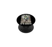 It's Not A Pimp Walk It's Gout Funny Frog PopSockets Adhesive PopGrip