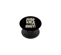 It's Not A Pimp Walk It's Gout Funny Frog Quote PopSockets Adhesive PopGrip