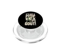 It's Not A Pimp Walk It's Gout Funny Frog Quote PopSockets PopGrip for MagSafe