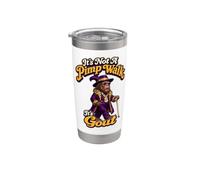 It's Not A Pimp Walk It's Gout Funny Hip Hop Bigfoot Rap Stainless Steel Insulated Tumbler