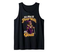 It's Not A Pimp Walk It's Gout Funny Hip Hop Bigfoot Rap Tank Top