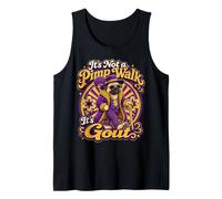 It's Not A Pimp Walk It's Gout Funny Hip Hop Pug Rap Tank Top