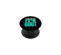Its Not A Pimp Walk Its Gout Funny Old Man PopSockets Adhesive PopGrip