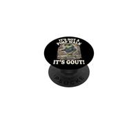 Its Not A Pimp Walk Its Gout Retro Frog Cane PopSockets Adhesive PopGrip